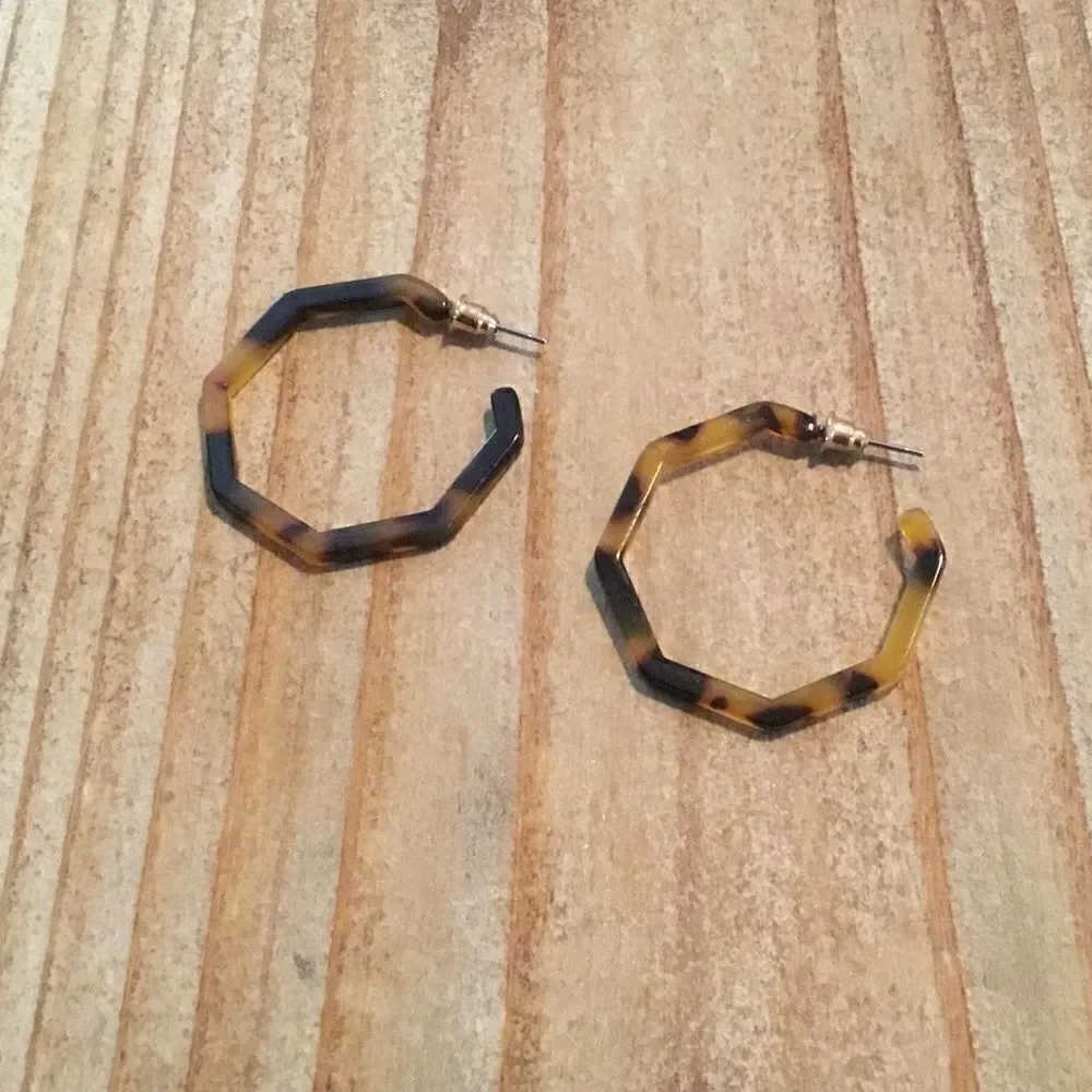 Hoop earrings